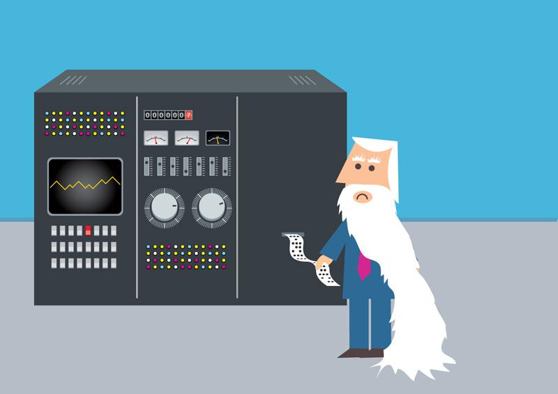 Как са изглеждали днешните технологии във времето, когато са създадени