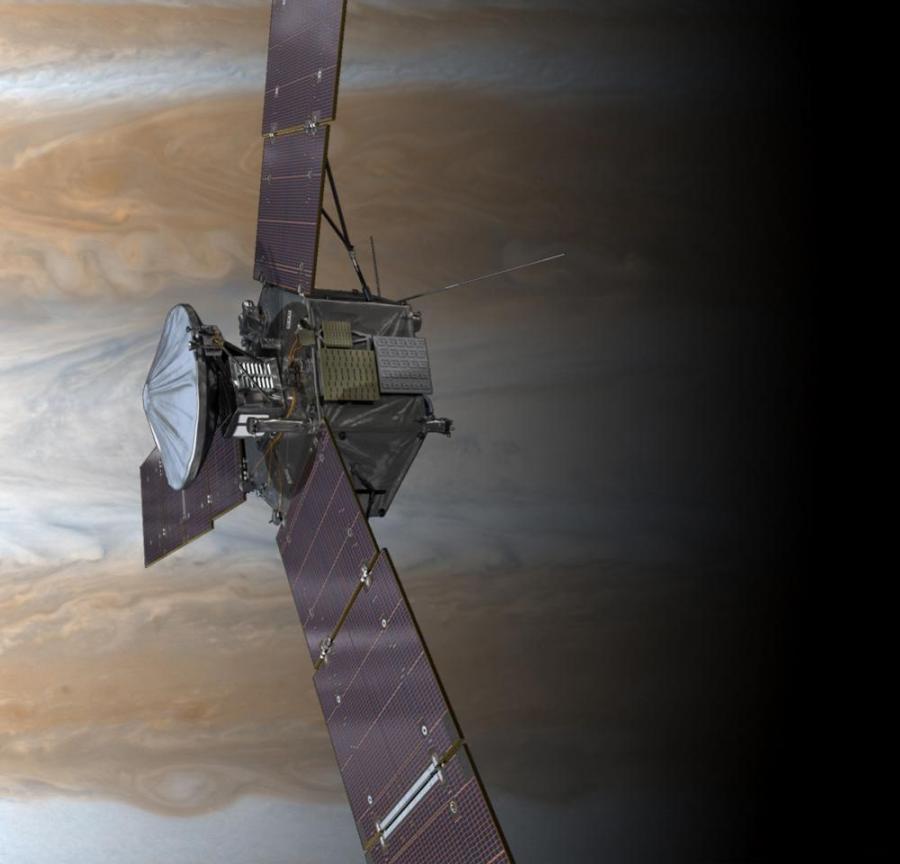 Сондата „Джуно” успешно влезе в орбита около Юпитер