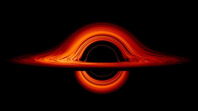 NASA създаде нова визуализация на черна дупка. И тя е невероятна!