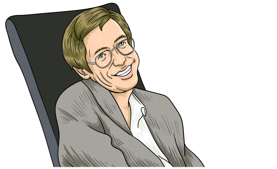 Стивън Хокинг за живота като компютърен вирус