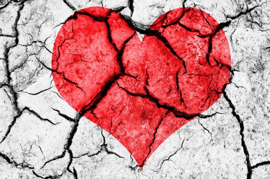 Концепцията за разбито сърце според науката
