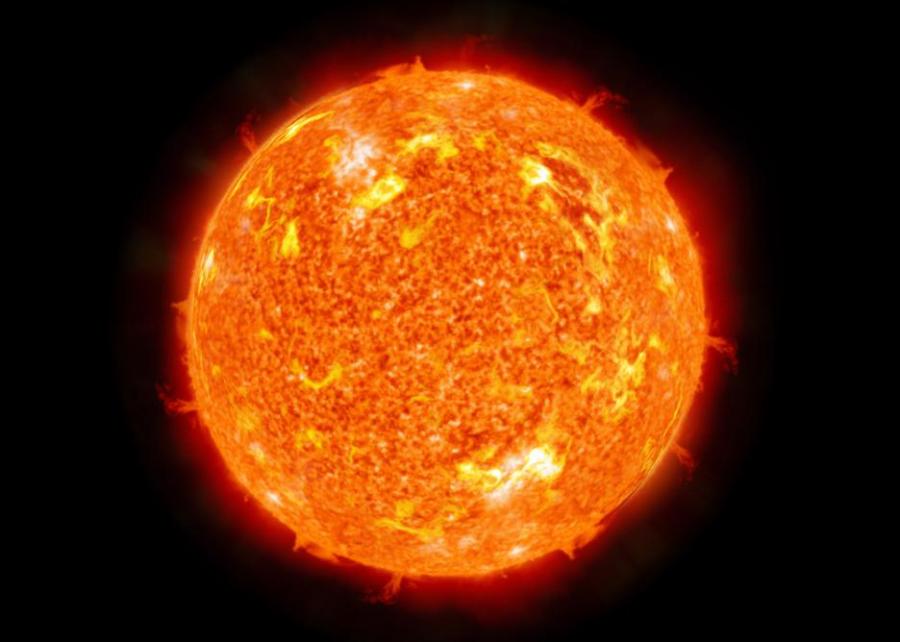 Рекордното магнитно поле на Слънцето