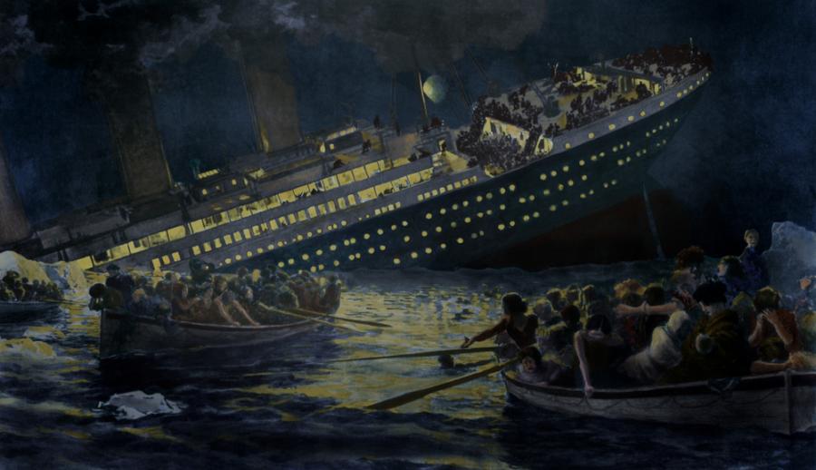 Титаник може би е потънал заради оптическа измама