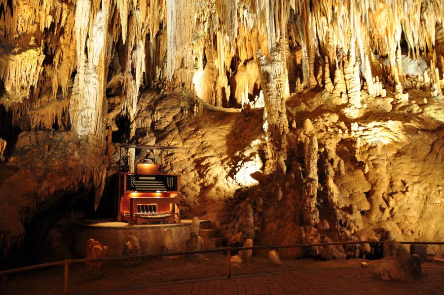 Ето как звучи сталактитният орган в пещерата Лурей