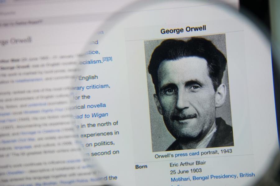 Джордж Оруел за света