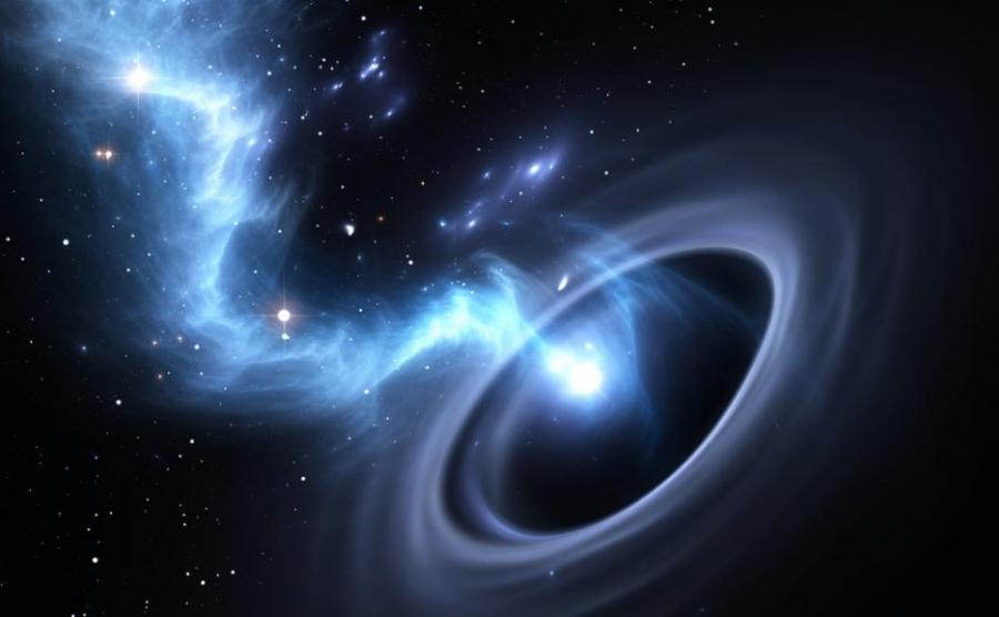 Защо черните дупки биха могли да заличат Вселената