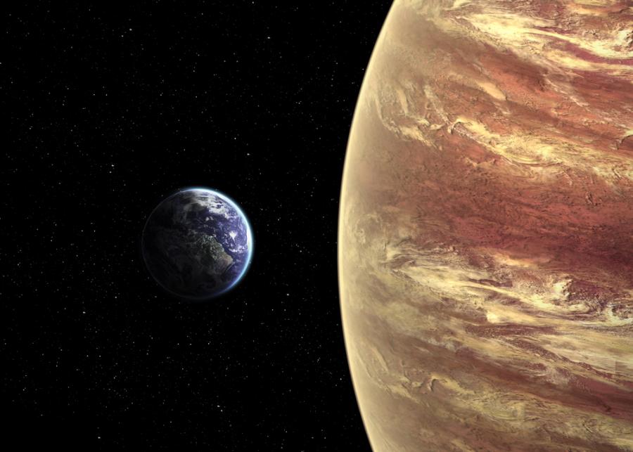 Ето как ще изглежда небето ни, ако Луната бъде заменена от планети