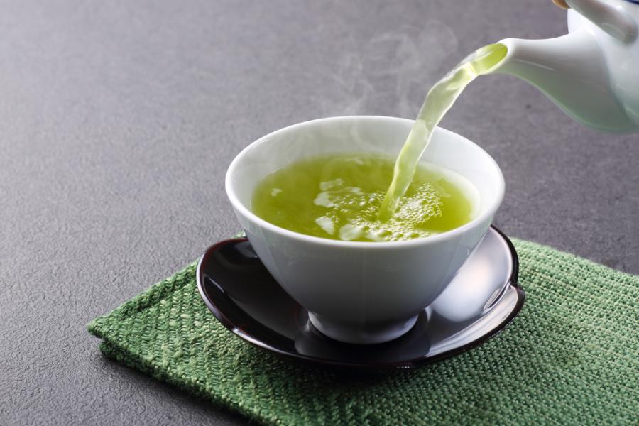 Виц: Диета със зелен чай