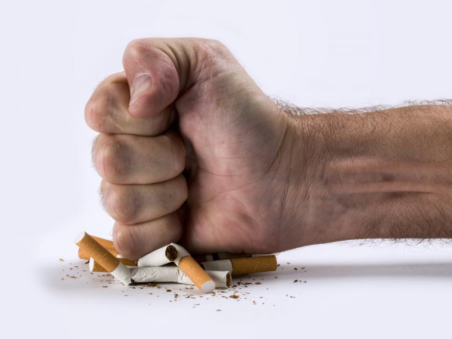 Отказването на цигарите намалява тревожността