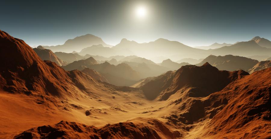 Голяма част от атмосферата на Марс е била изгубена в космоса