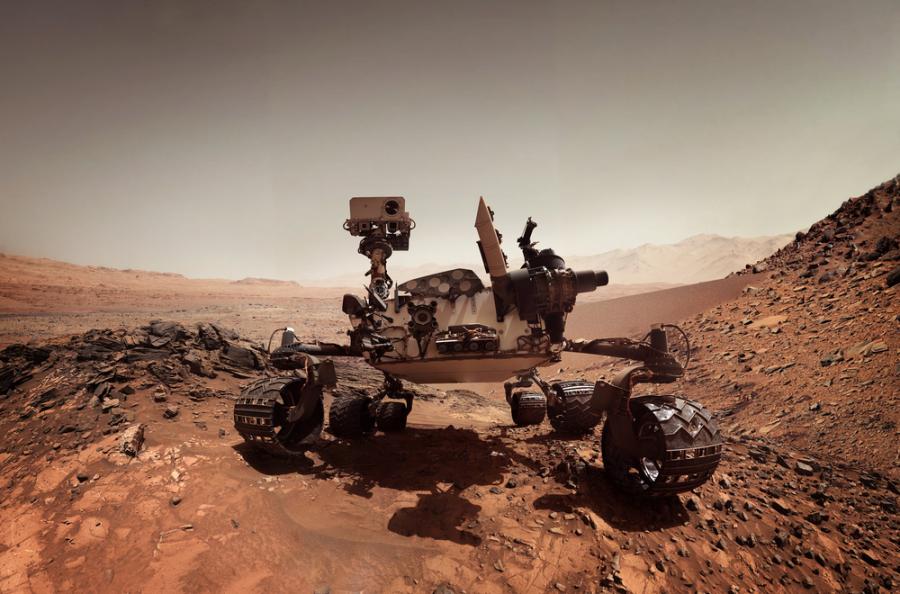 Видео: Нови кадри от повърхността на Марс
