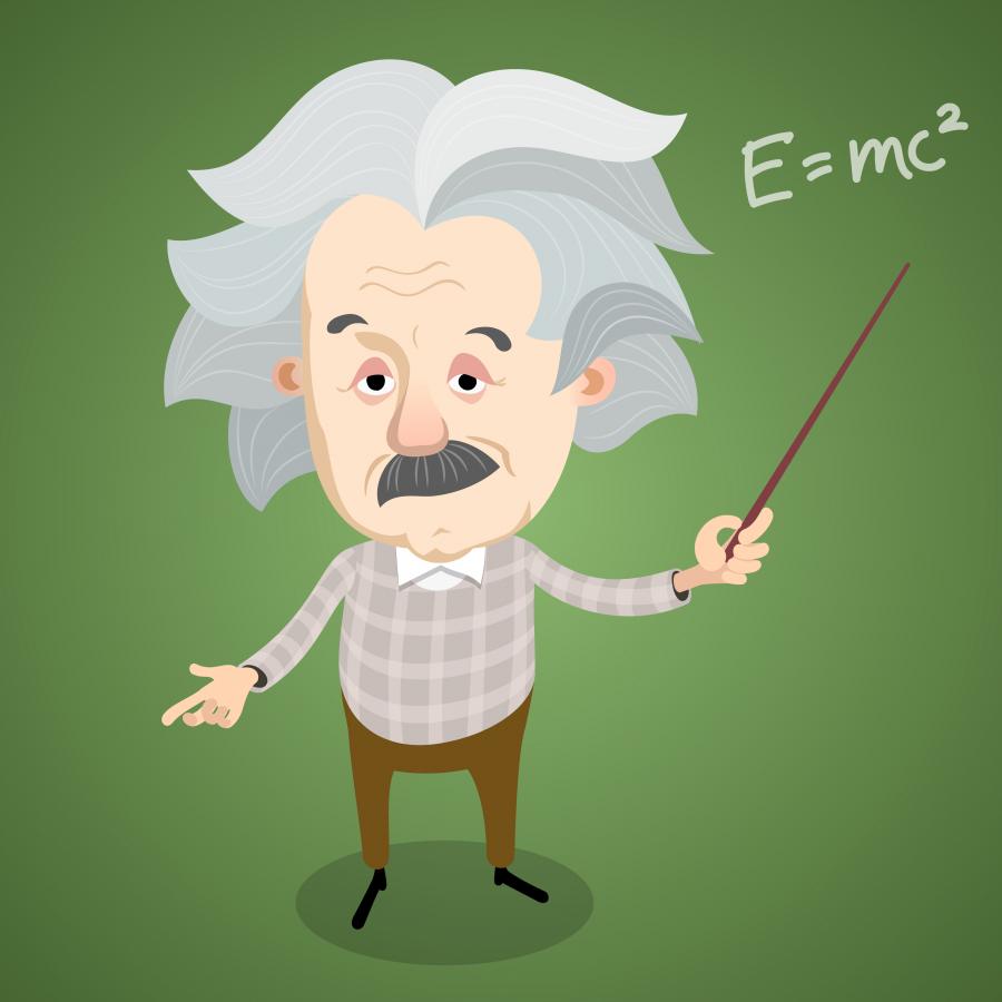 Айнщайн за света