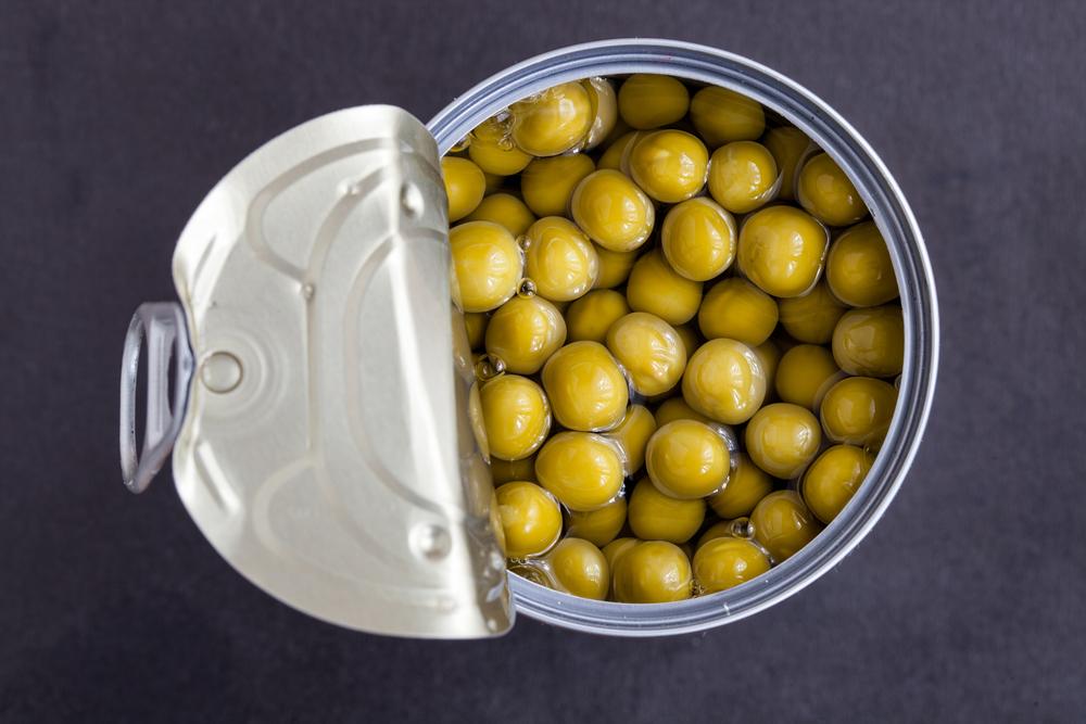 Виц: Консерва с грах