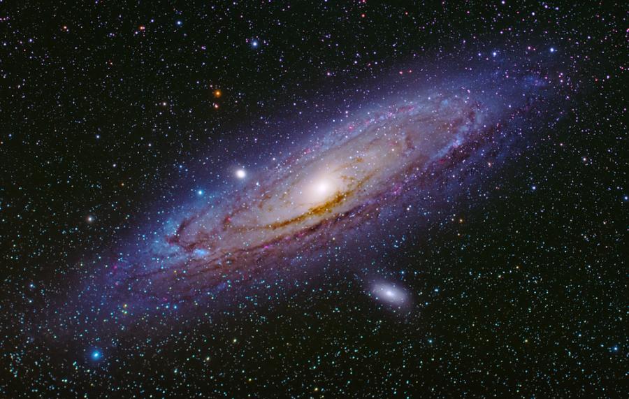 В съседство на Млечния път е имало гигантска галактика, погълната от Андромеда