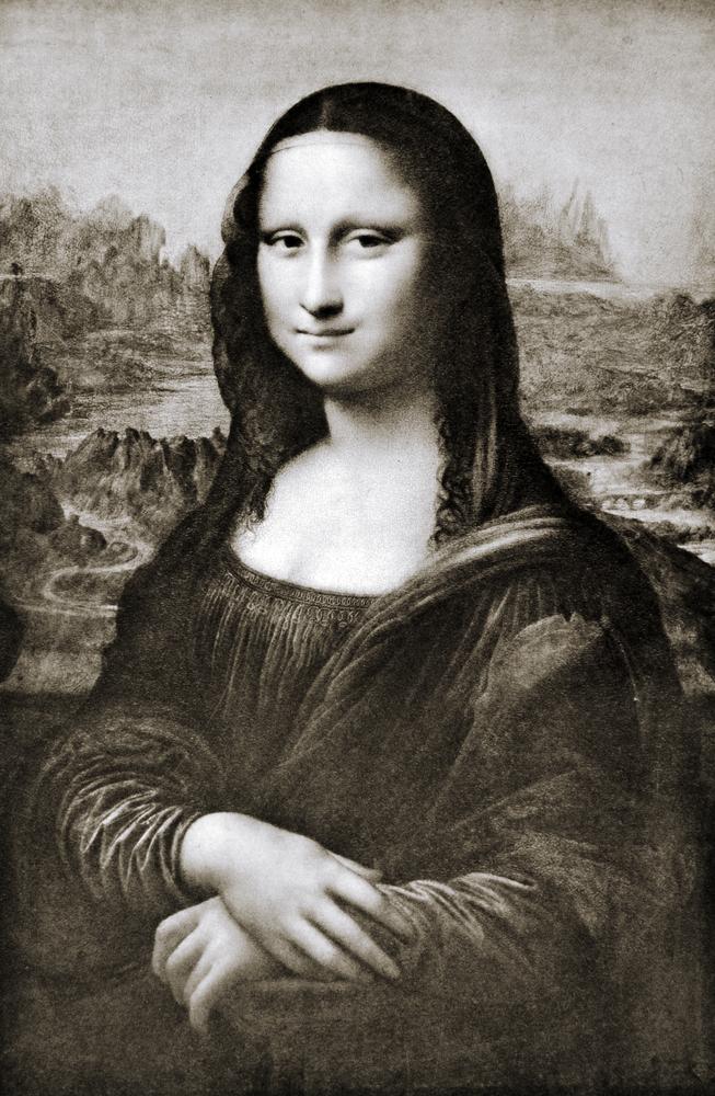 Шифърът на Леонардо е в очите на Мона Лиза