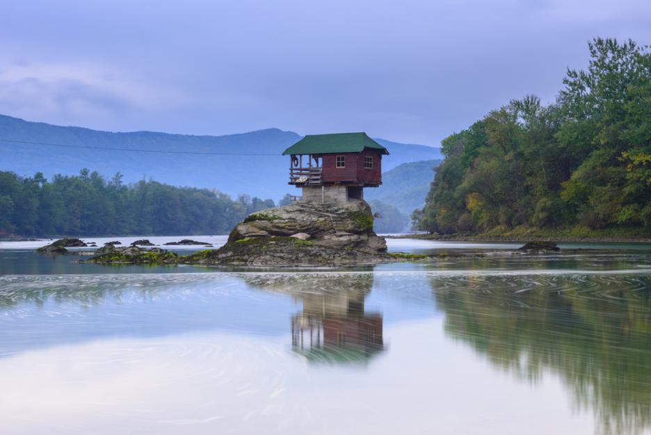 Река Дрина, Сърбия