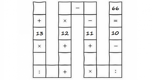 Тази математическа задача е била предвидена за 8 годишни деца във
