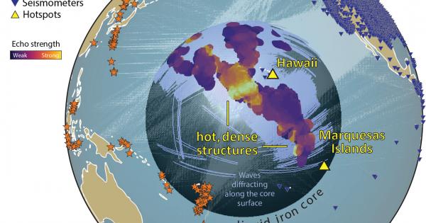 Структури от неизвестно естество и нагорещени до свръхвисоки температури бяха