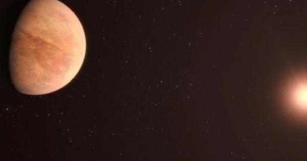 Няколко скалисти екзопланети се намират в орбитата на звезда разположена