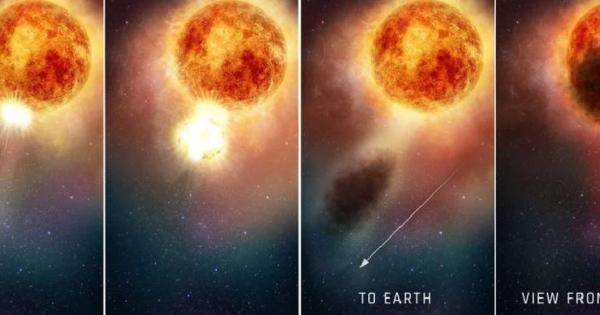 Внезапното потъмняване на Бетелгейзе – една от най ярките звезди на