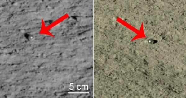 Китайската мисия Юту 2 направи още едно забележително откритие на далечната
