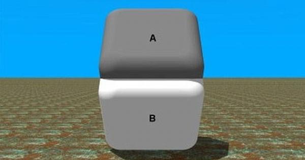 Според вас дали елемент А е в различен нюанс на