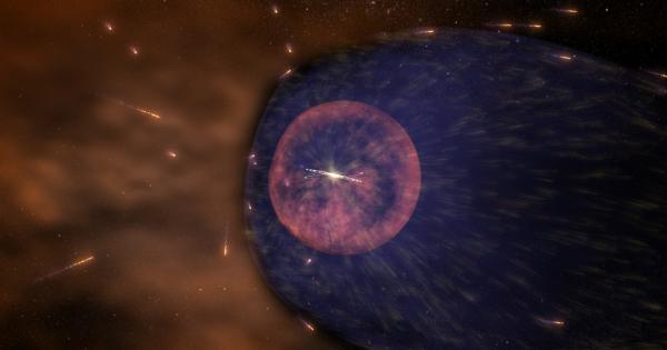 Мехурът обгръщащ Слънчевата система вероятно е сбръчкан Поне понякога Това