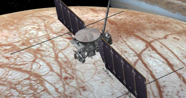 Снимка: NASA представи сондата си, която ще търси отговор на въпроса за наличието на живот на юпитеровата луна Европа