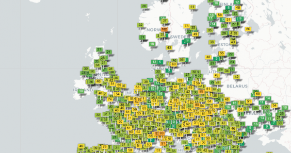 Концентрациите на въглероден оксид и азотен диоксид във въздуха спаднаха