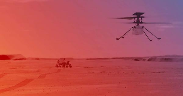 Мини хеликоптерът Ingenuity на NASA полетя успешно над Марс. Той