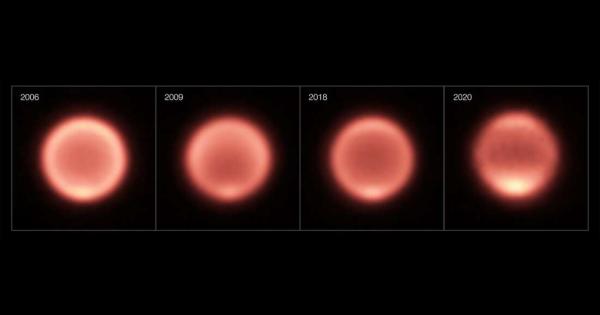 Нещо странно се случва с глобалните температури на Нептун През