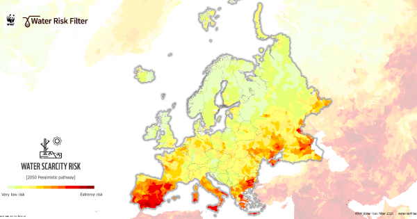 Докато Европа е разтърсвана от исторически горещи вълни суши и