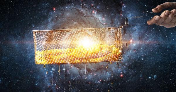 Какво би станало ако пържите храна в условия на микрогравитация