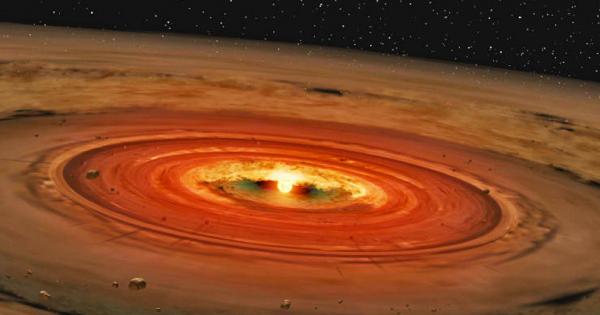 На около 1000 светлинни години от Земята се намира космическа