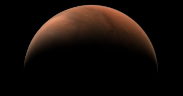 Китайската сонда Тянвън 1 която се намира в орбитата около Марс