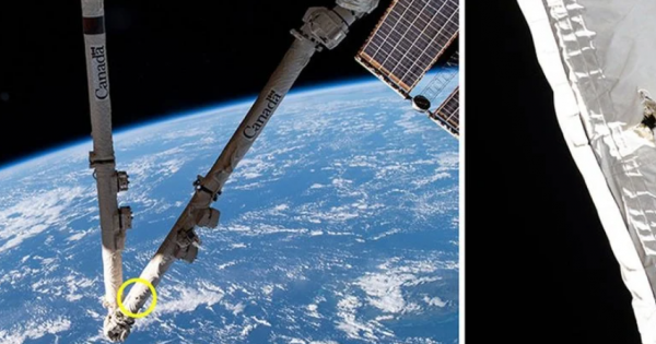 Неизбежното се случи Парче космическа отломка – твърде малка за