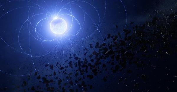 Бавно охлаждащ се звезден въглен известен като бяло джудже с