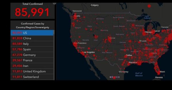 Потвърдените случаи на новия коронавирус в САЩ надминаха тези в Китай