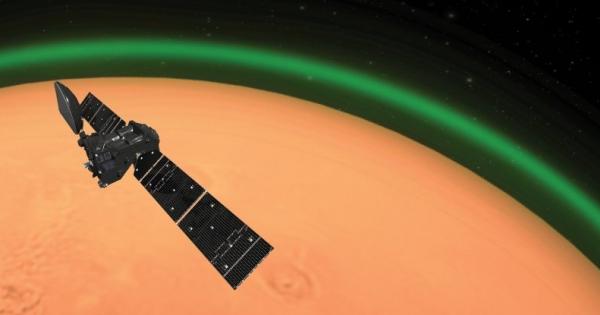 Астрономи се натъкнаха високо в атмосферата на Марс на феномен