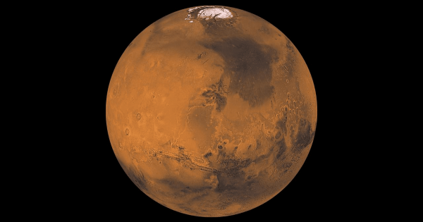 Малко парче скала откъснало се от Марс и проправило си