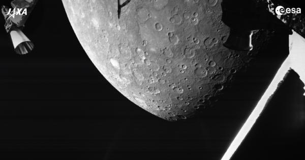 Европейско японският космически апарат БепиКоломбо изпрати до Земята своите първи снимки