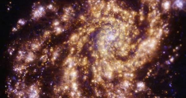 Нова снимка показва една изключително красива галактика така, както не