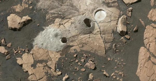 Марсоходът Пърси на NASA който през изминалото лято изучава древната