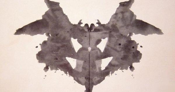 Десет мастилени петна се използват като почти мистичен тест на