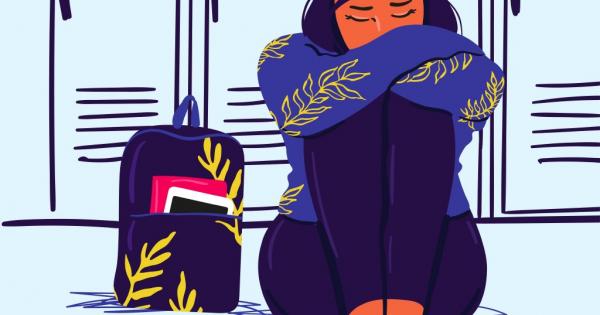 Човек намиращ се в състояние на тревожност с една или