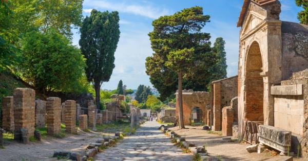 Възстановени останки от разкошна къща в Помпей вероятно принадлежала на