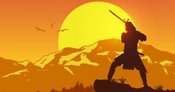 Някога в Япония в едно село живял мъдър стар самурай Веднъж