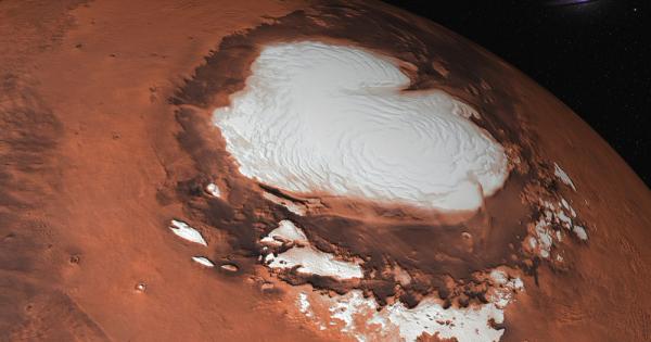 Кратер на Марс е пълен с опал което насочва че