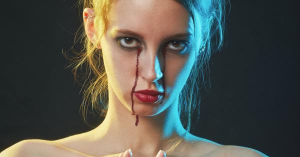 Мислите си че кървавите сълзи не съществуват Грешите Този феномен