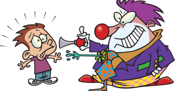 Когато детето пребледнее при вида на клоун или се разплаче